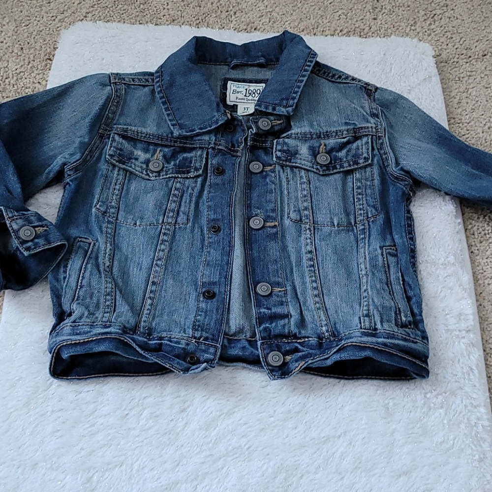 Children's Place Denim Jacket 3T